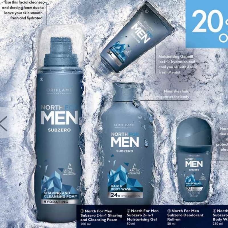 Hand & Body set for Men