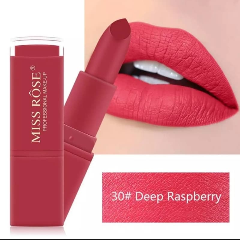 1 Pc of Miss Rose Original Professional Make Up Matte Lipstick Multi Color