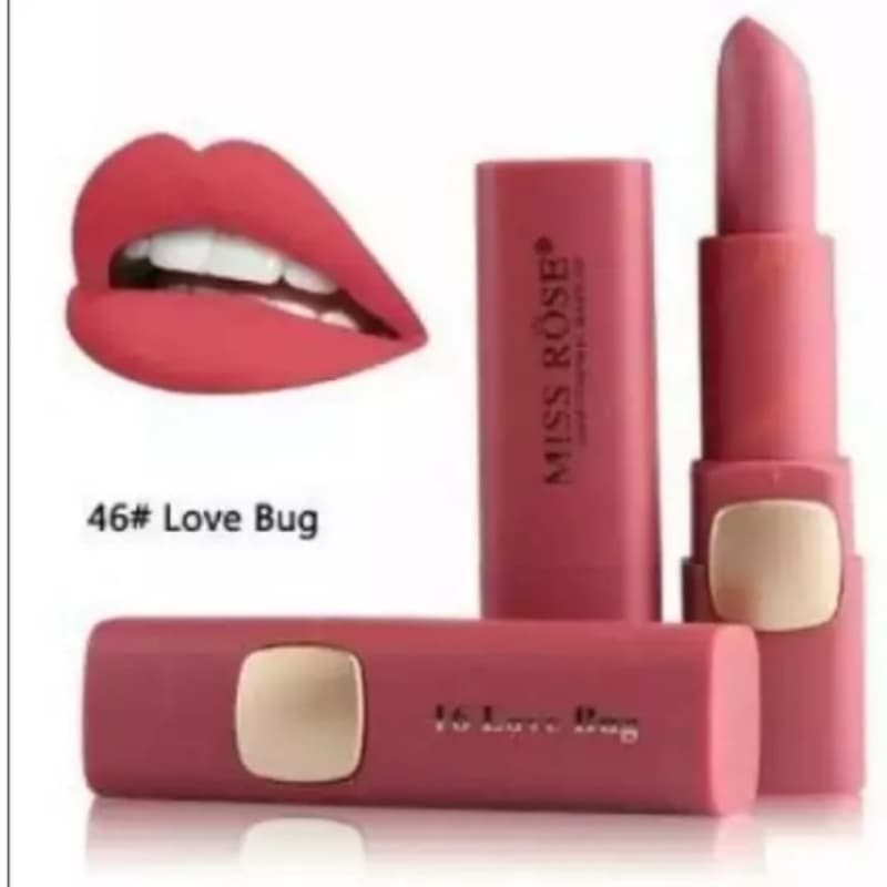 One piece lipstick Miss Rose - Matte Moisturizing Lipstick - 4 Shades