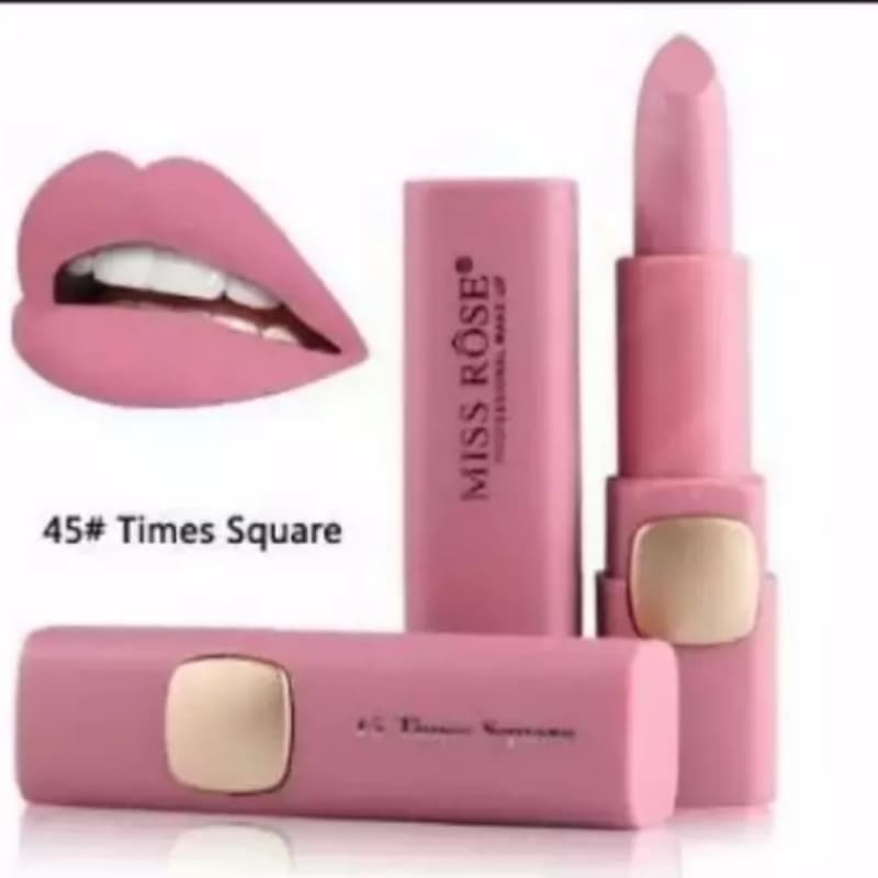 One piece lipstick Miss Rose - Matte Moisturizing Lipstick - 4 Shades