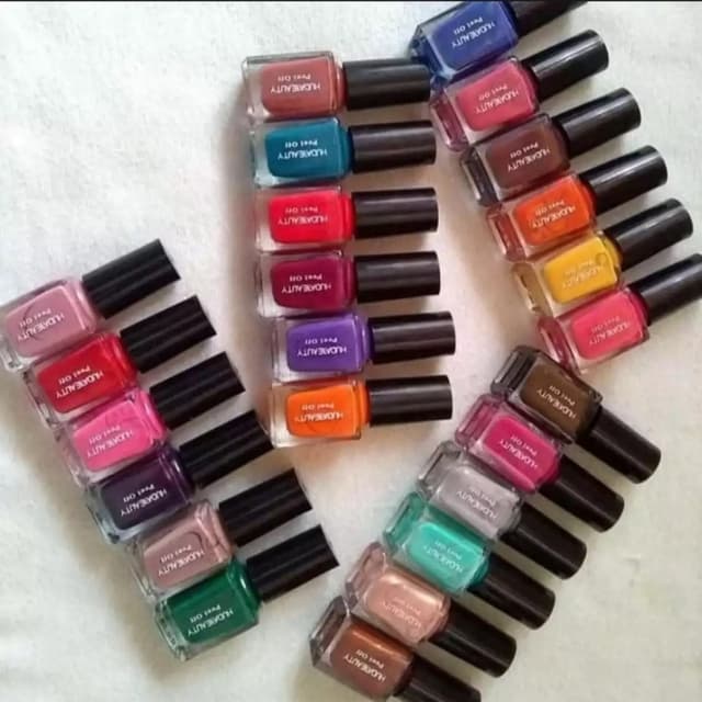 Pack of 6 - Peel Off Nail Paints -