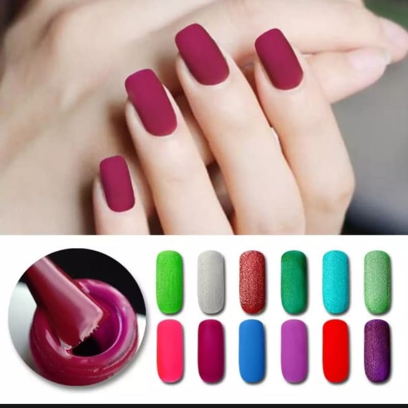 Pack of 6 - Peel Off Nail Paints -