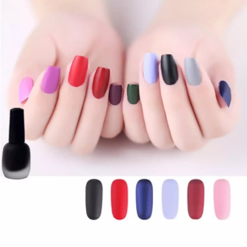 Pack of 6 - Peel Off Nail Paints -