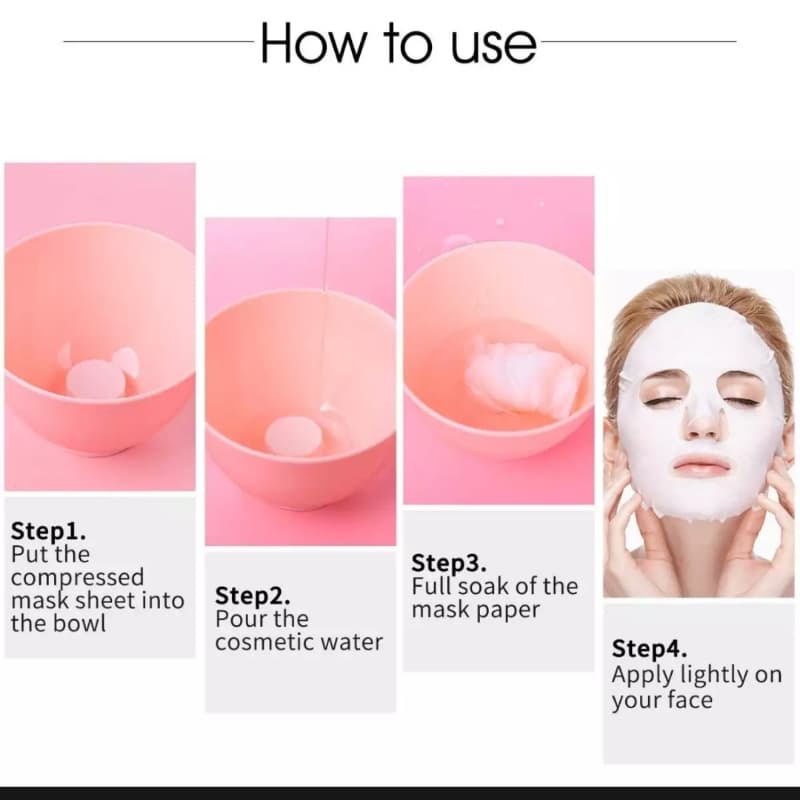 (5 Sheet) Bioaqua Compressed Face