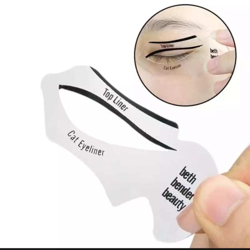 6 Pcs Stencils For Eye Liner
